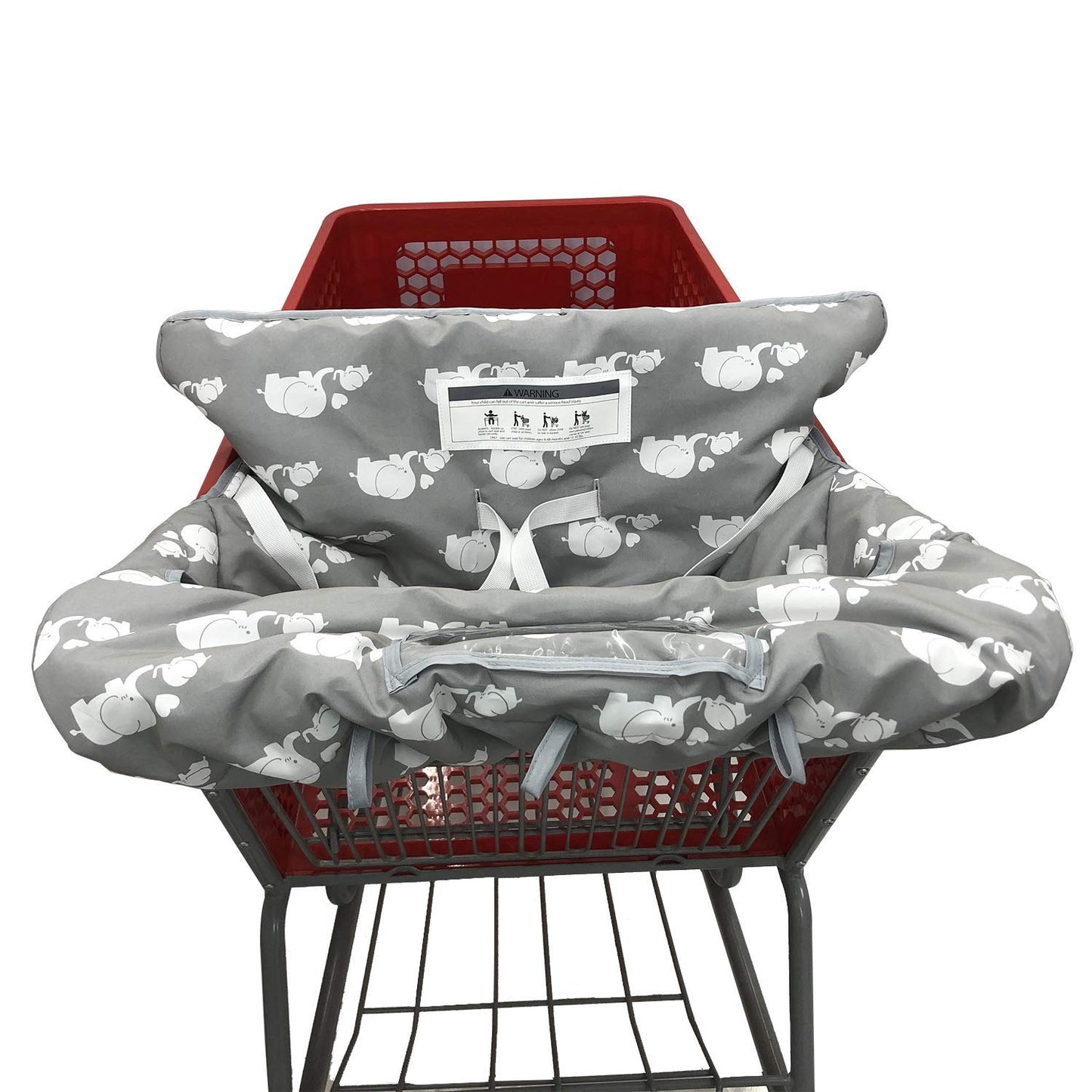 Funda doble para carrito de compras para hermanos bebés con funda de transporte