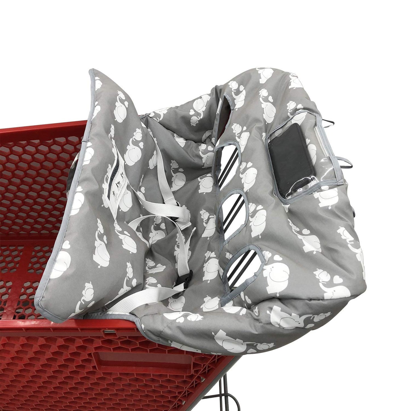 Funda doble para carrito de compras para hermanos bebés con funda de transporte