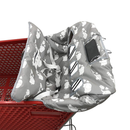 Funda doble para carrito de compras para hermanos bebés con funda de transporte