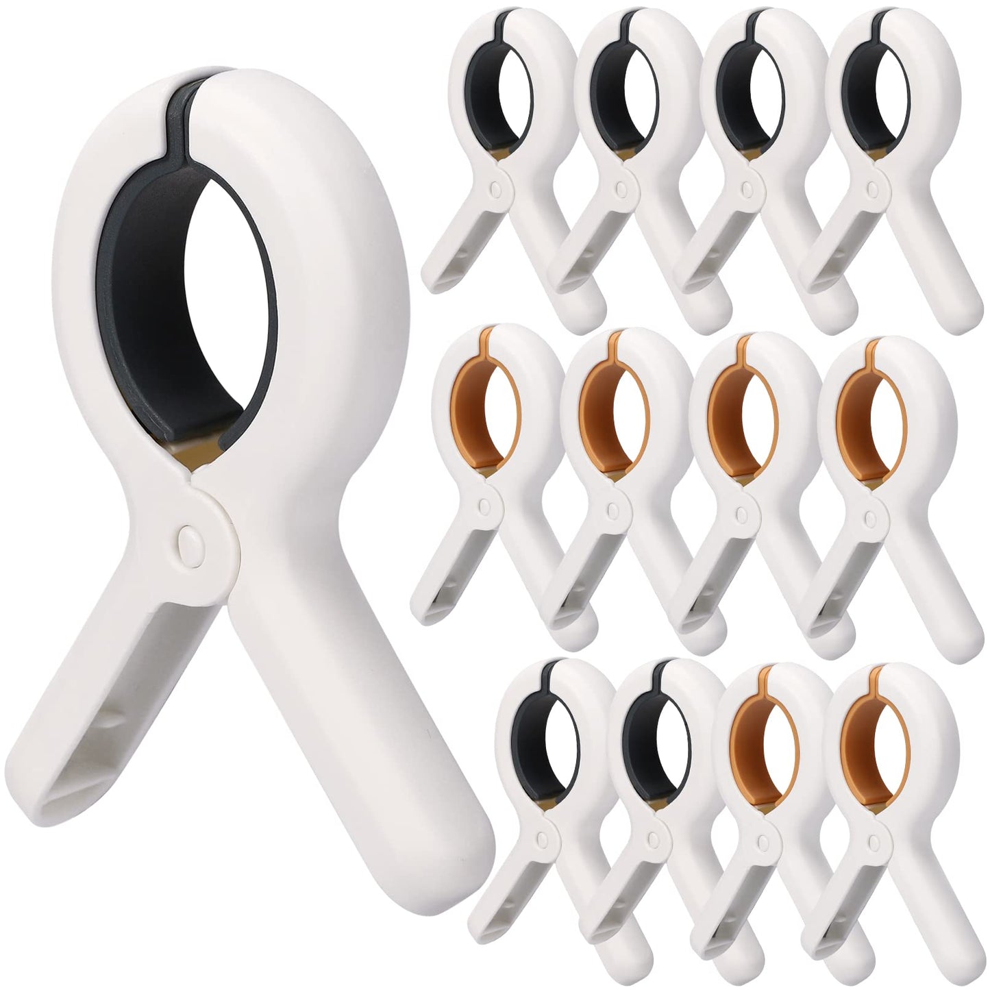 Paquete de 12 clips para toallas de playa