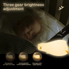 Kawaii - luz nocturna animal de pato plano acostado