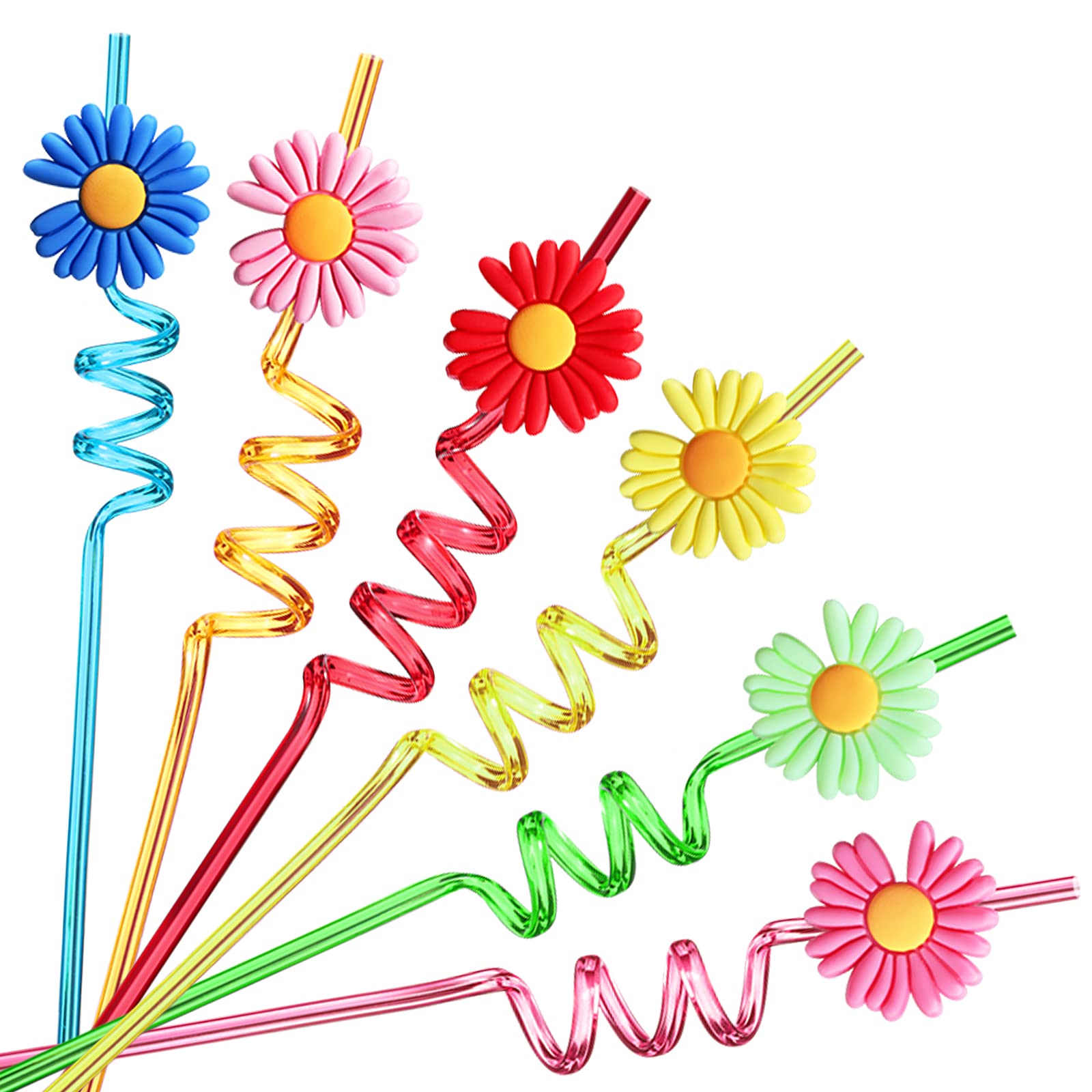 19 pajillas de flores de margaritas