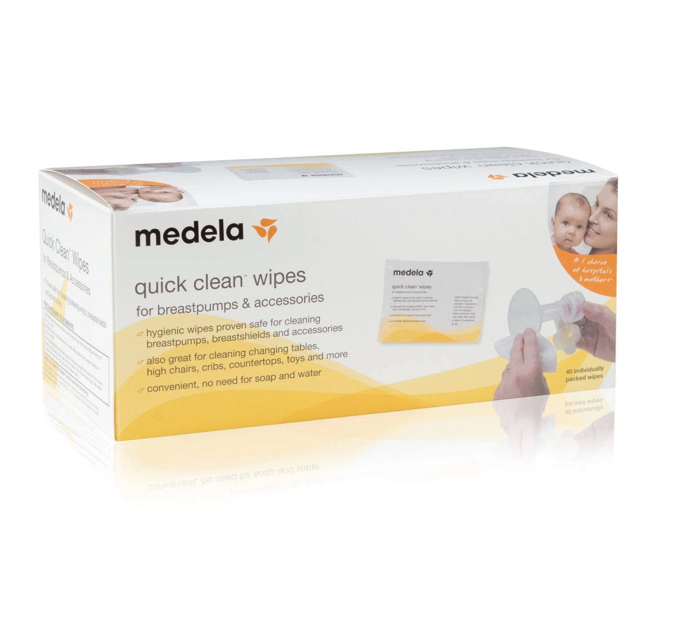 Toallitas Medela Quick Clean - Paquete de 20 unidades