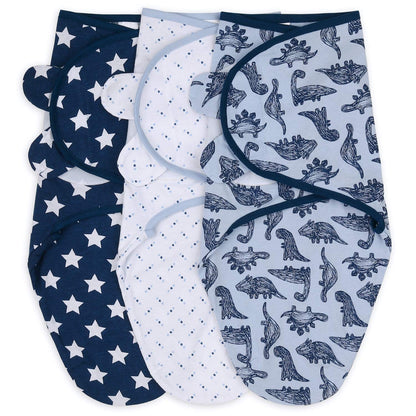The Peanutshell Juego de 3 mantas para bebé, 3-6 meses