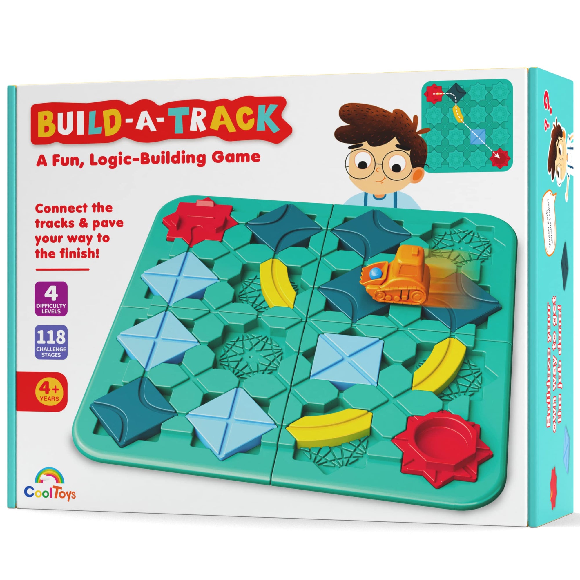 Rompecabezas CoolToys Build-A-Track para niños