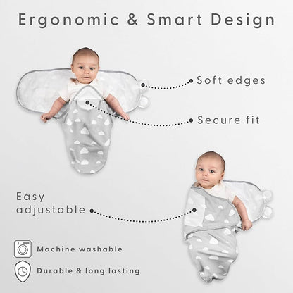Swaddles Little Seeds, 0-3 meses