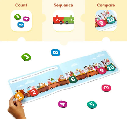 Bloomingo 123 Ride with Animals: rompecabezas