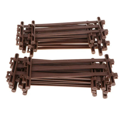 Bloques de Construcción Perfke Juguete de Aprendizaje Conjunto de Juego de Escena de Granja