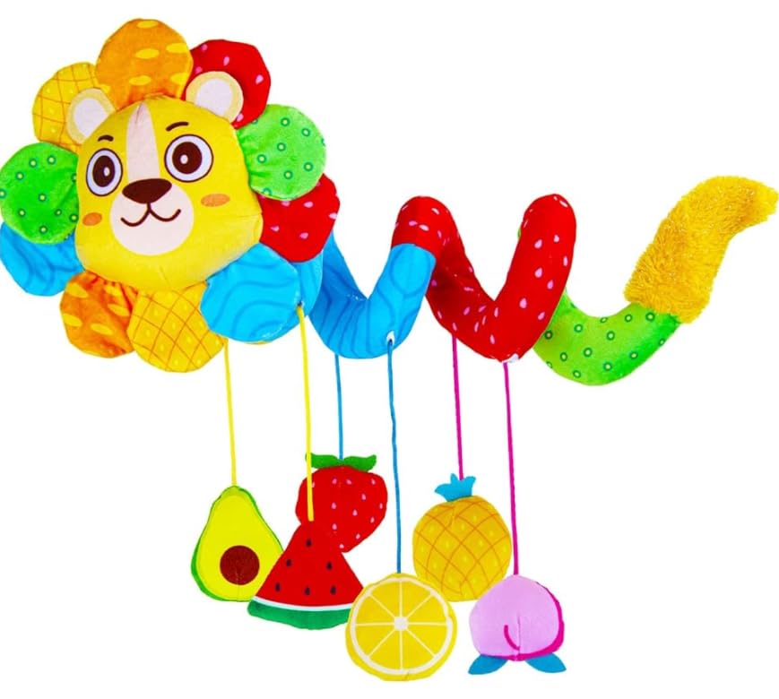 teytoy Baby Spiral Plush Toys, juguete de alto contraste de color