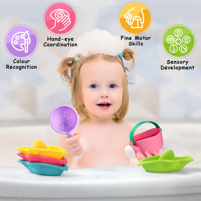 Fajiabao Juguetes de baño para bebés