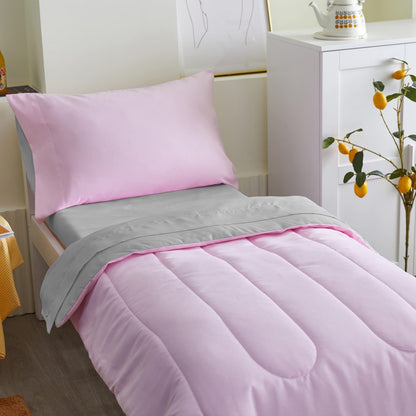 Juego de ropa de cama de 4 piezas para colchón tamaño cuna