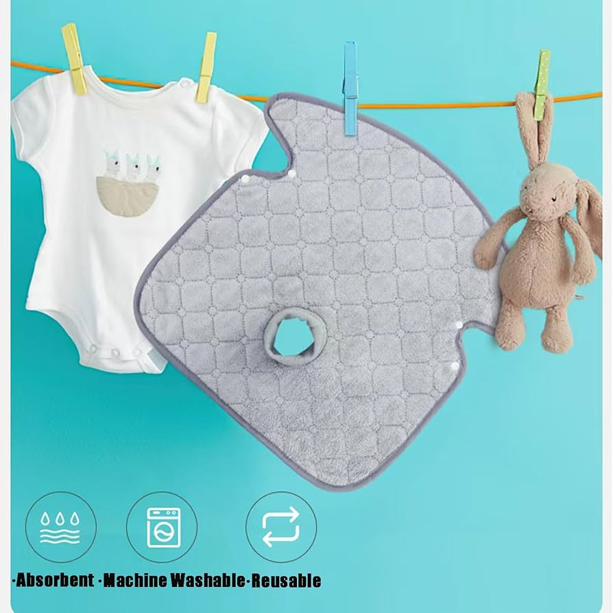 Almohadilla Impermeable Piddle Pad Cubre Asiento de Automóvil y Protector de Cochecito