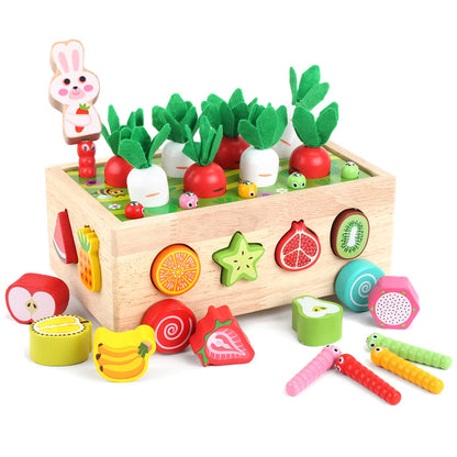Juguetes Montessori de madera educativo