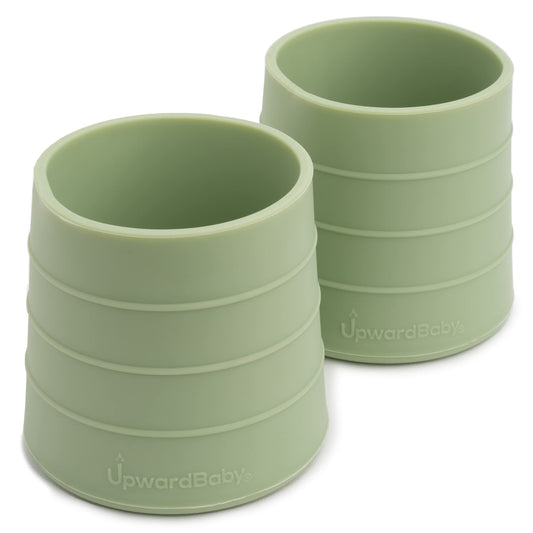 Set de 2 vasos antiderrames UpwardBaby (2 años)