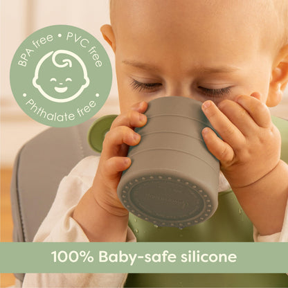 Set de 2 vasos antiderrames UpwardBaby (2 años)