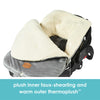JJ Cole Bundleme - Saco de dormir para bebé, protección de invierno para asientos de coche y cochecitos de bebé