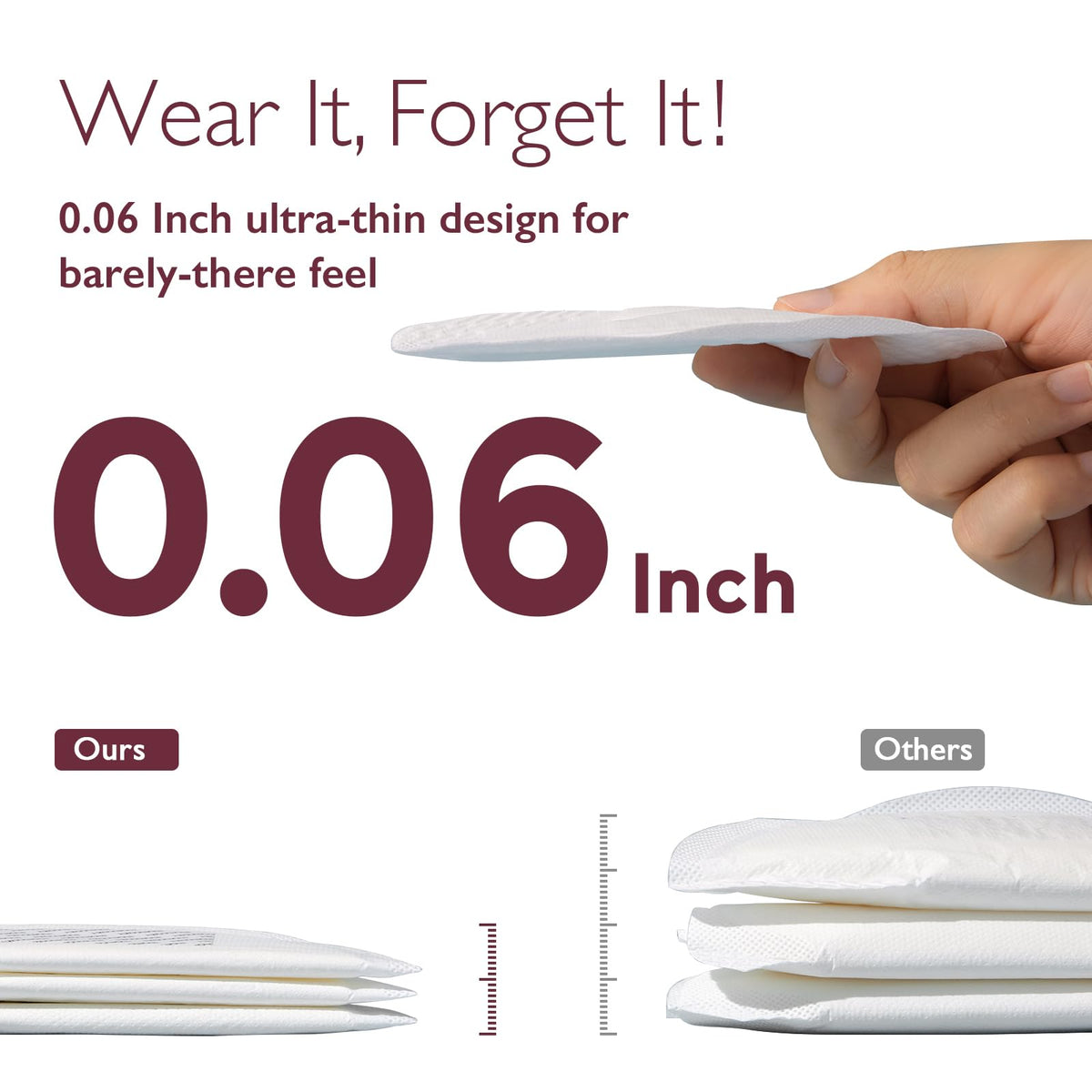 Momcozy Almohadillas de lactancia desechables ultrafinas, ultraabsorbentes