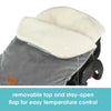 JJ Cole Bundleme - Saco de dormir para bebé, protección de invierno para asientos de coche y cochecitos de bebé