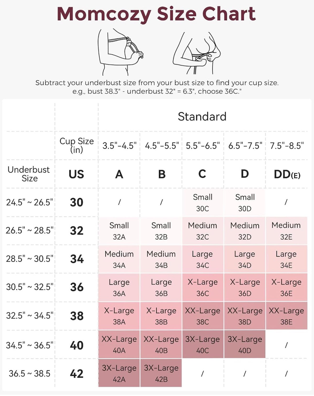 Momcozy YN21 - Brasier de lactancia para lactancia materna, sin costuras, ultra cómodo, forma natural, bralette para dormir durante el embarazo, Small