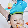 Nuby Taza de enjuague de champú, Aqua