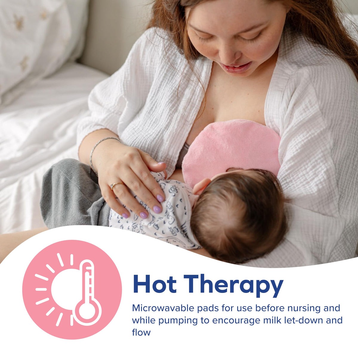 Dr. Talbot's Almohadillas de terapia de mama caliente y frío para mamá