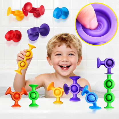 Juguete de baño sin agujeros y sensoriales
