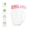 Maymom 7 Botellas extractor de leche compatible con bomba Medela