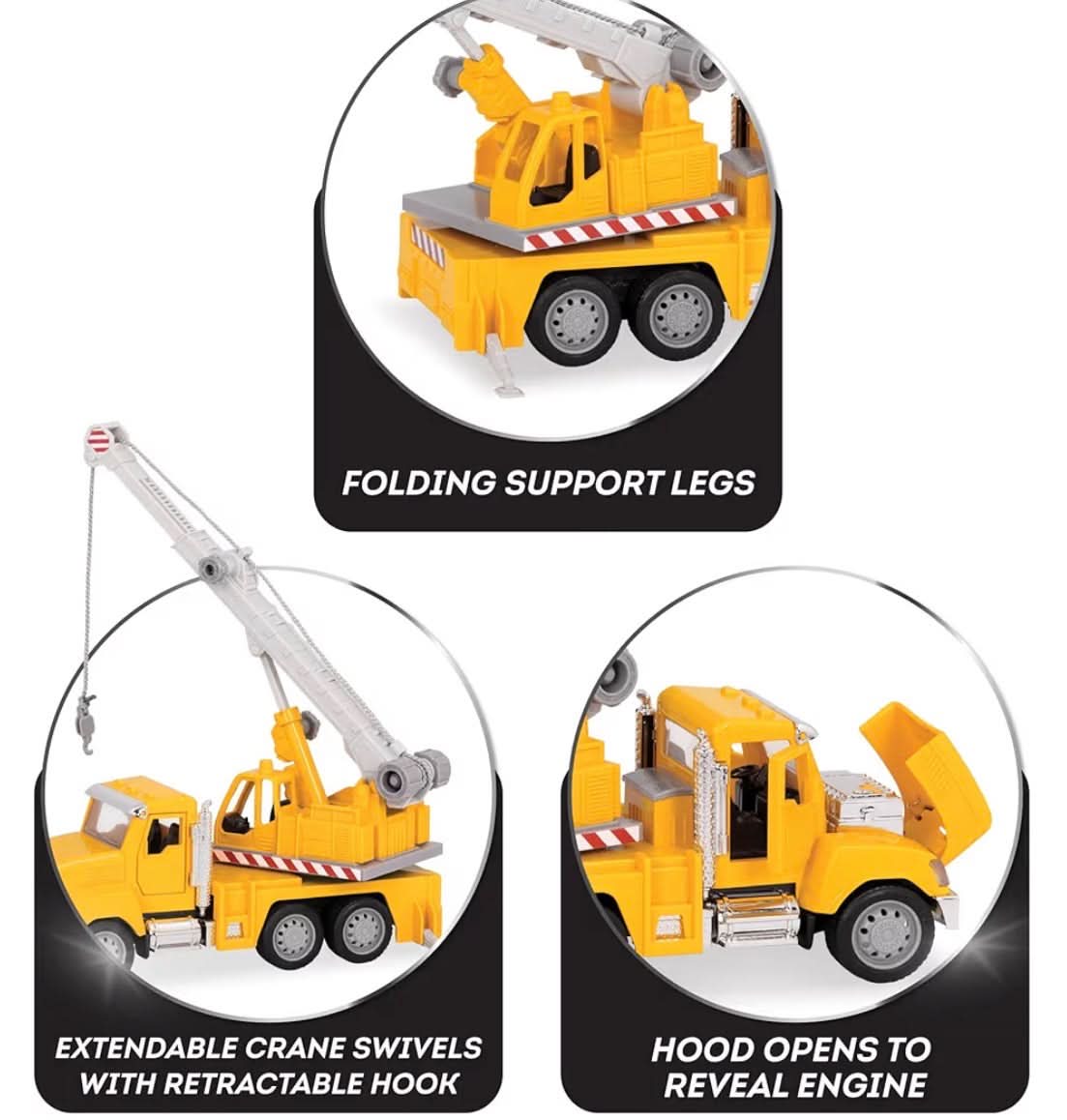 Set de 3 vehículos de construcción