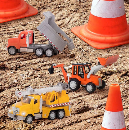Set de 3 vehículos de construcción