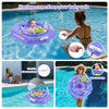 Flotador de piscina para bebé con dosel, 6-36 meses