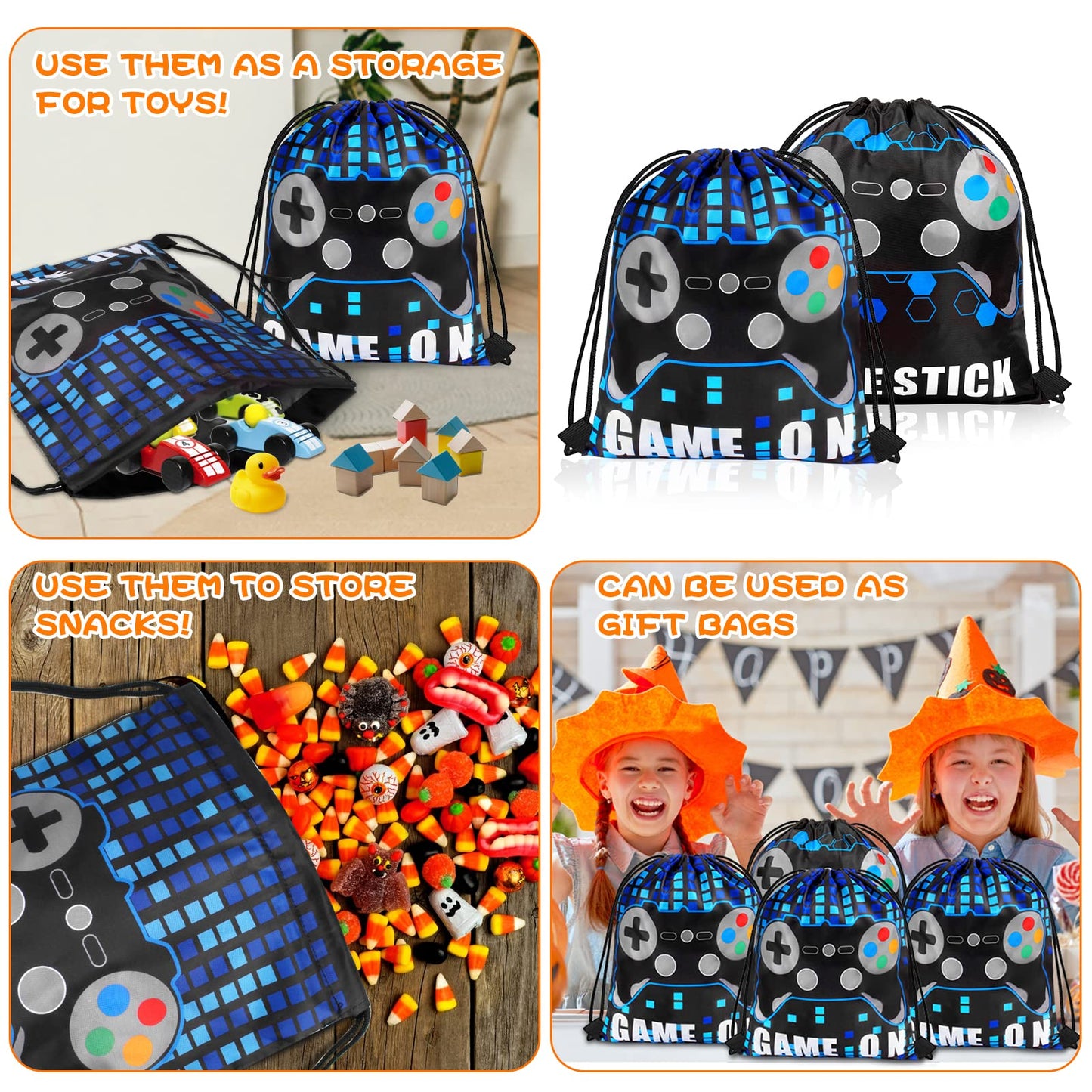 18 bolsas para fiestas de videojuegos
