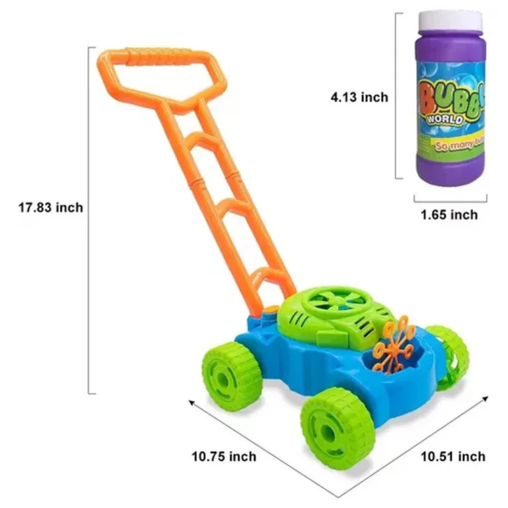 Carrito de burbujas para niños