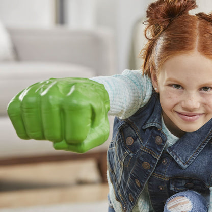 Marvel Puños de Hulk Gamma Smash, juguete de espuma suave para juegos de rol