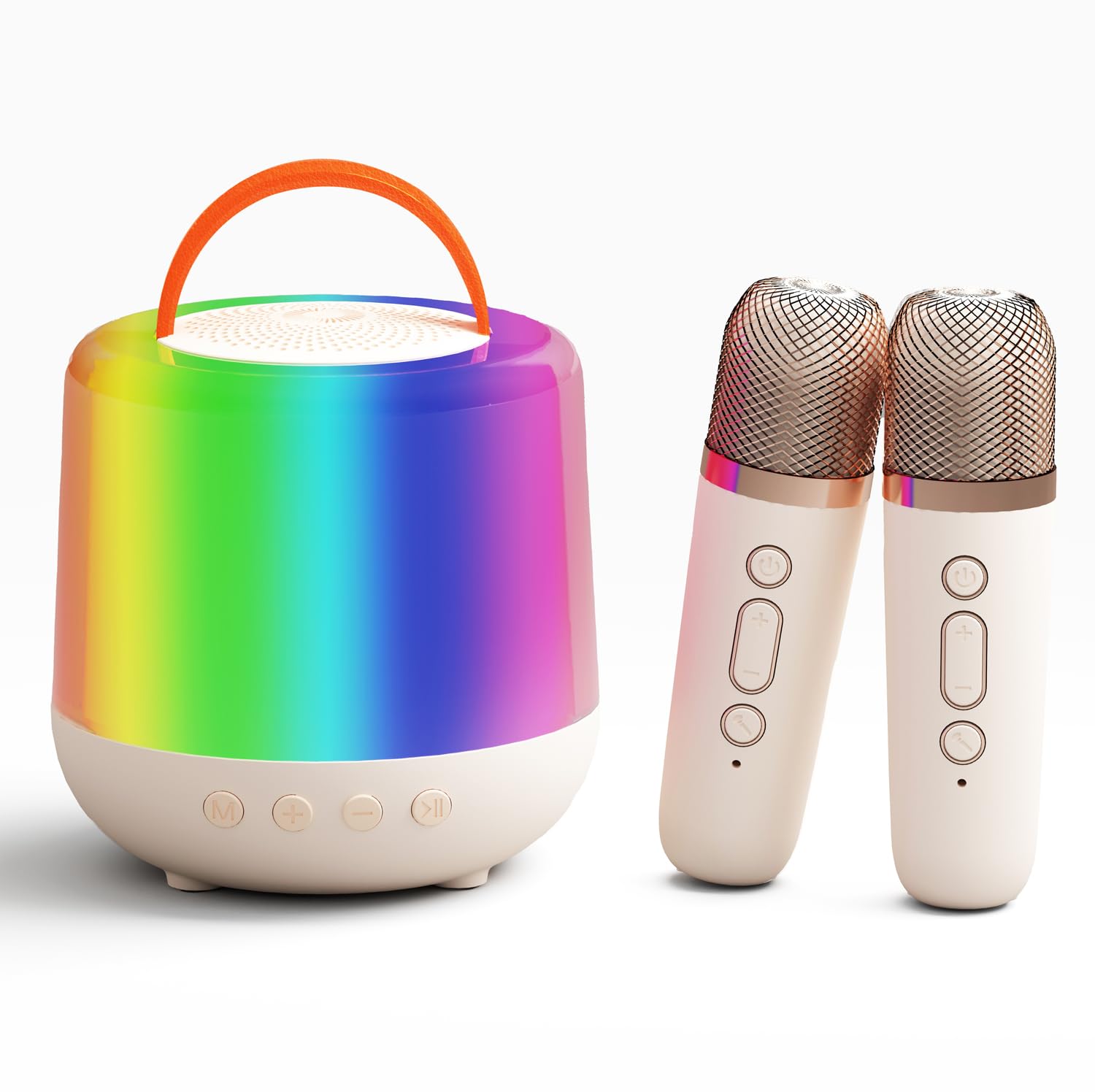 Mini máquina de karaoke con 1 micrófono