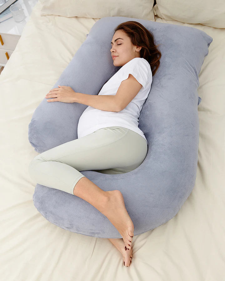 Huggable - Almohada Momcozy de maternidad en forma de U