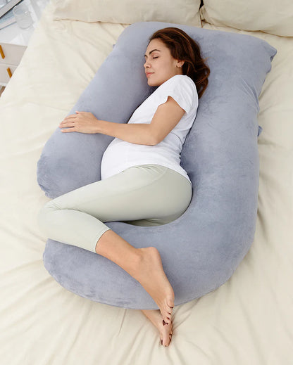 Huggable - Almohada Momcozy de maternidad en forma de U
