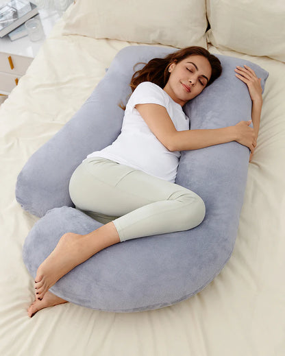 Huggable - Almohada Momcozy de maternidad en forma de U