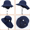 Sombrero para el sol para bebés de 3-24 meses UPF 50+