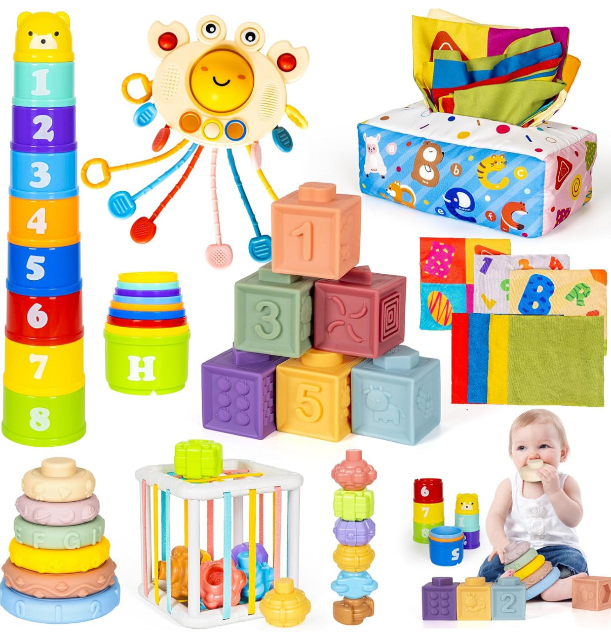 Montessori Juguetes para bebés