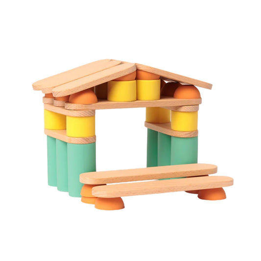 Juguete de construcción OPPI Toys Stix, 60 piezas