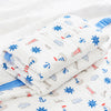 Sailboat Sea Adventure - Manta de muselina reversible 100% algodón de 6 capas