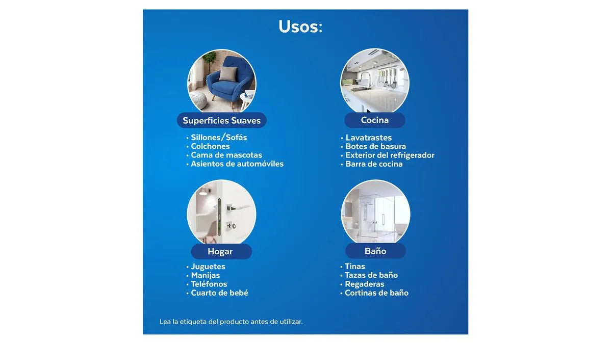 Aerosol Desinfectante Lysol Crisp Linen -354gr