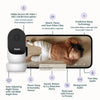 Owlet Cam Smart Baby Monitor - Monitor de video HD con cámara