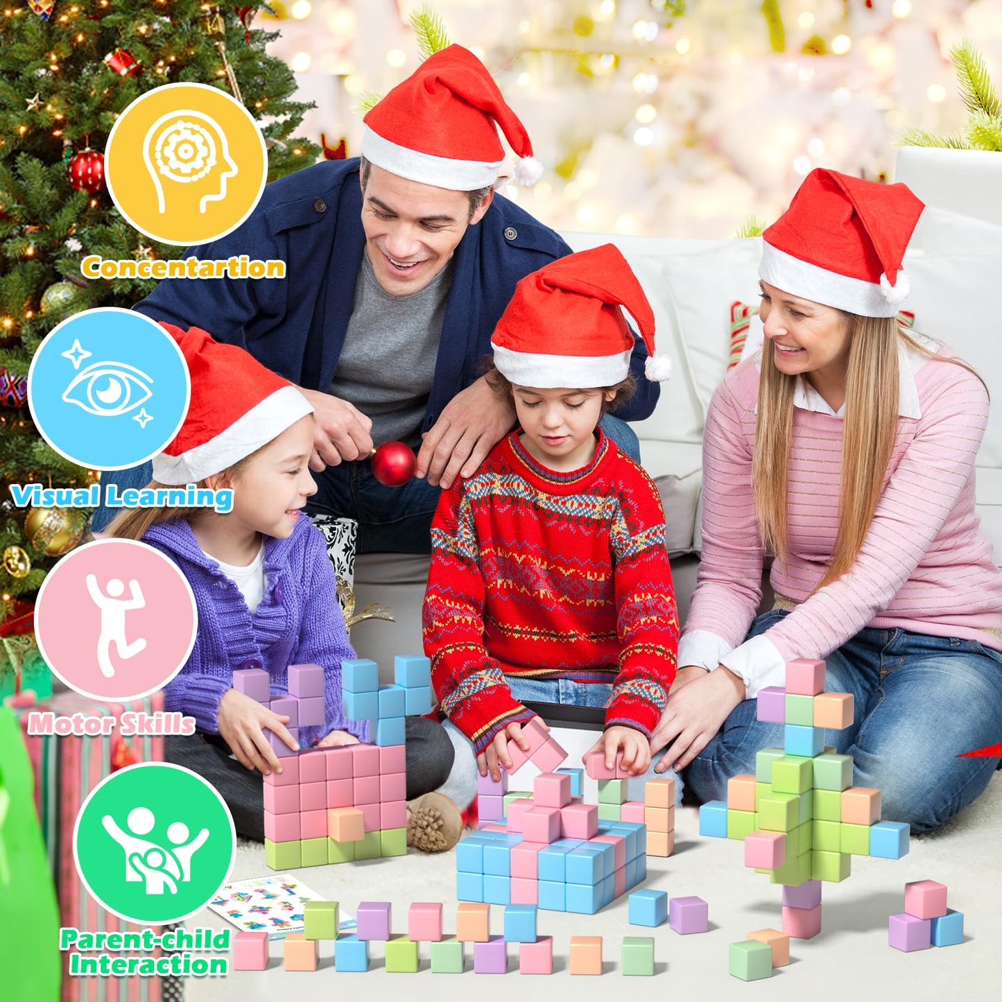 30 bloques magnéticos