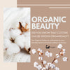 Bata de baño de bebé de algodón orgánico con capucha, 100% algodón orgánico certificado