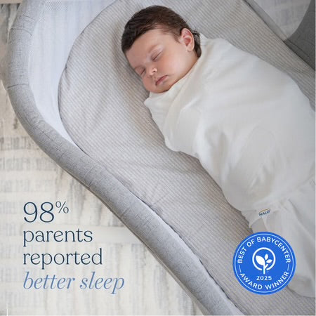 HALO Saco de dormir envolvente 100% algodón, manta vestible ajustable de 3 vías, TOG 1.5, S, 3-6 meses