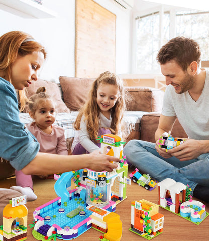 Friends - Juego de construcción para fiestas de piscina de verano para niñas