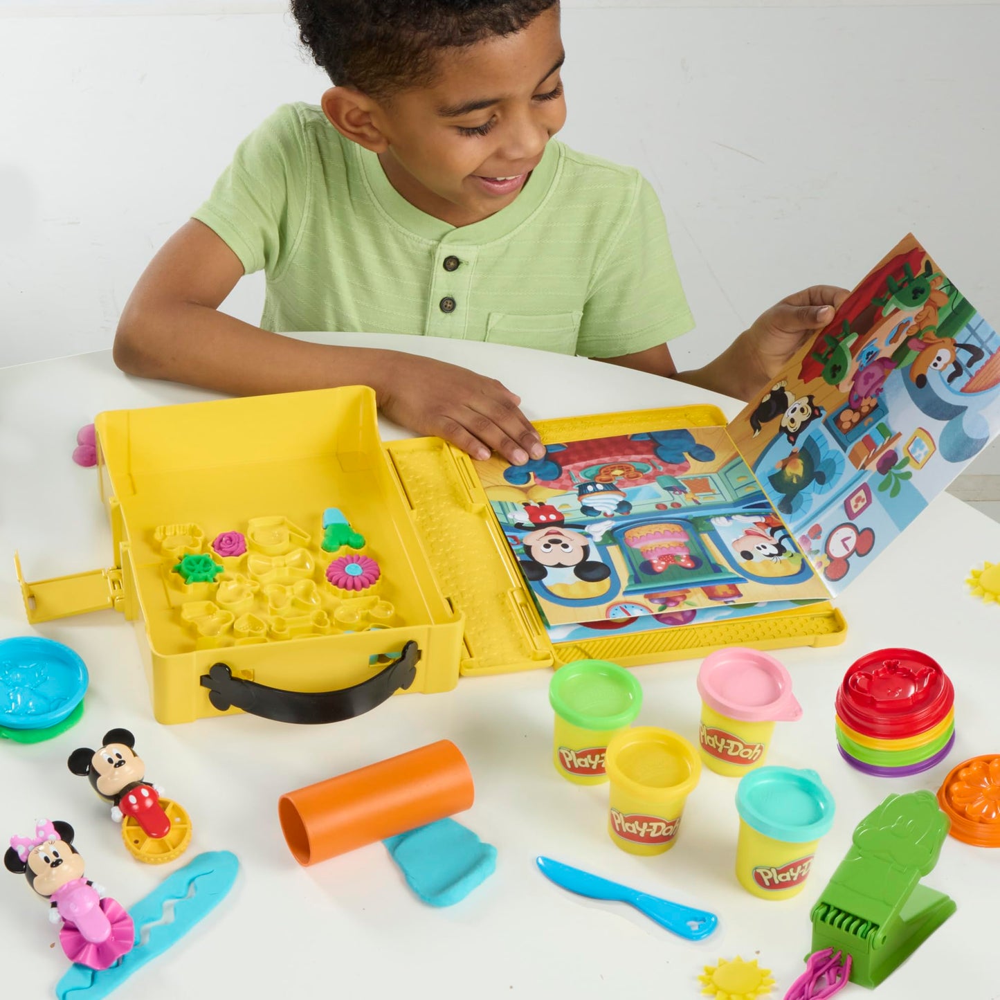 Play-Doh Set de Masa Moldeable Disney Junior CREA Una Historia