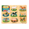 Rompecabezas de granja, con sonido, de Melissa & Doug