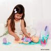 Accesorios para muñecas Disney Nursery Baby, Ariel transformable 2 en 1